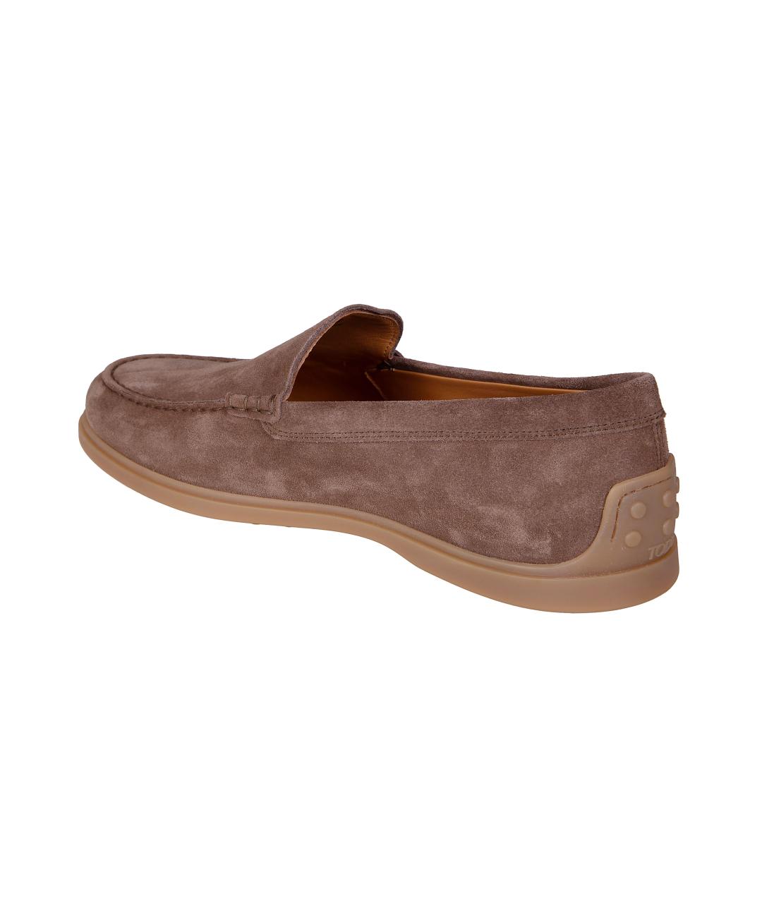 TOD'S Бежевые мокасины, фото 3