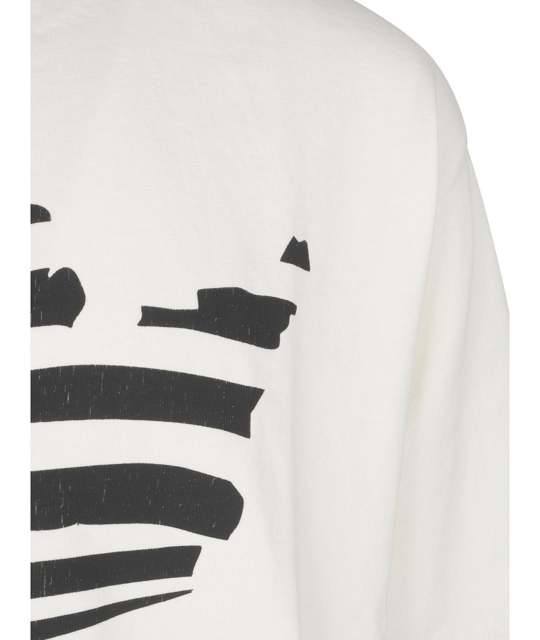 RHUDE Белая футболка, фото 2