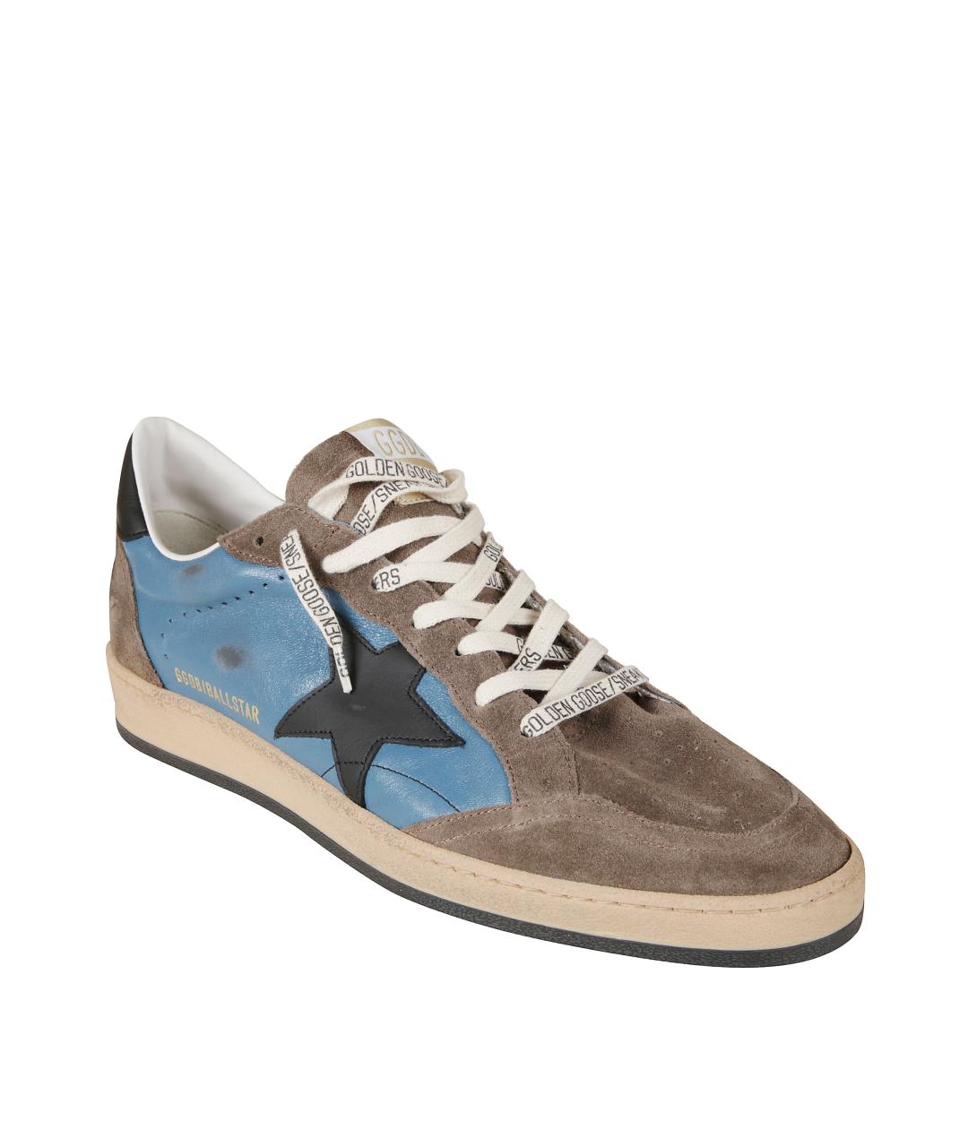 GOLDEN GOOSE DELUXE BRAND Мульти кожаные низкие кроссовки / кеды, фото 2