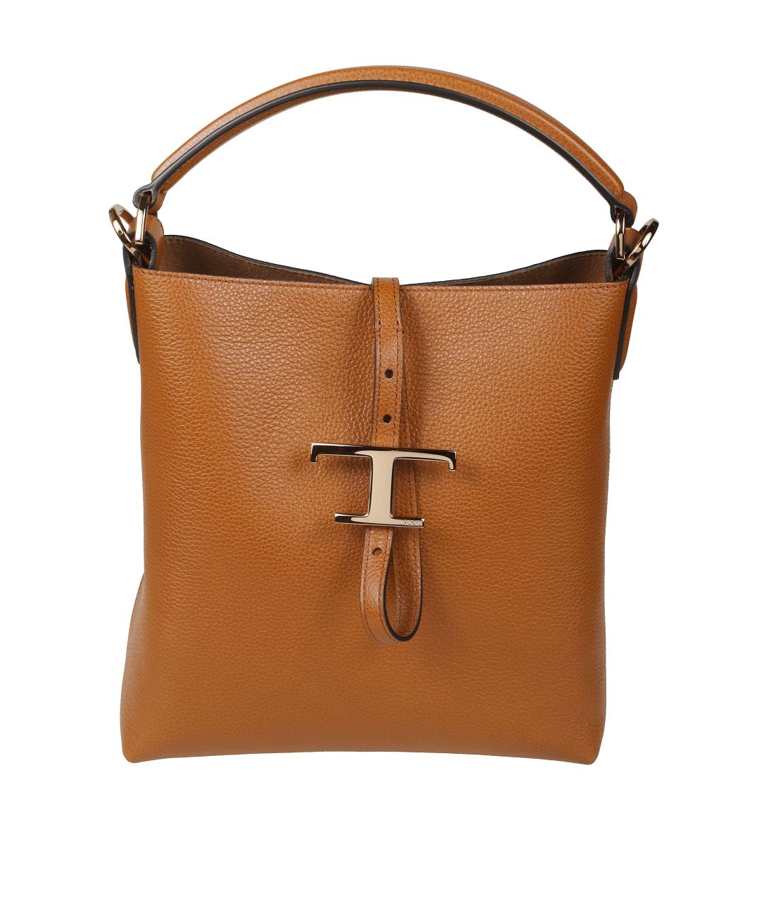 TOD'S Коричневая сумка тоут, фото 1