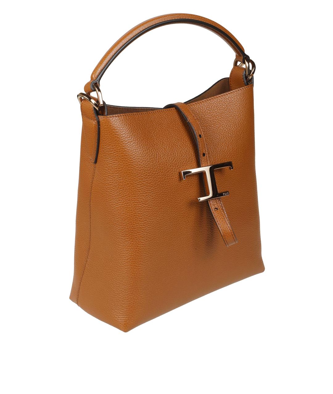 TOD'S Коричневая сумка тоут, фото 3