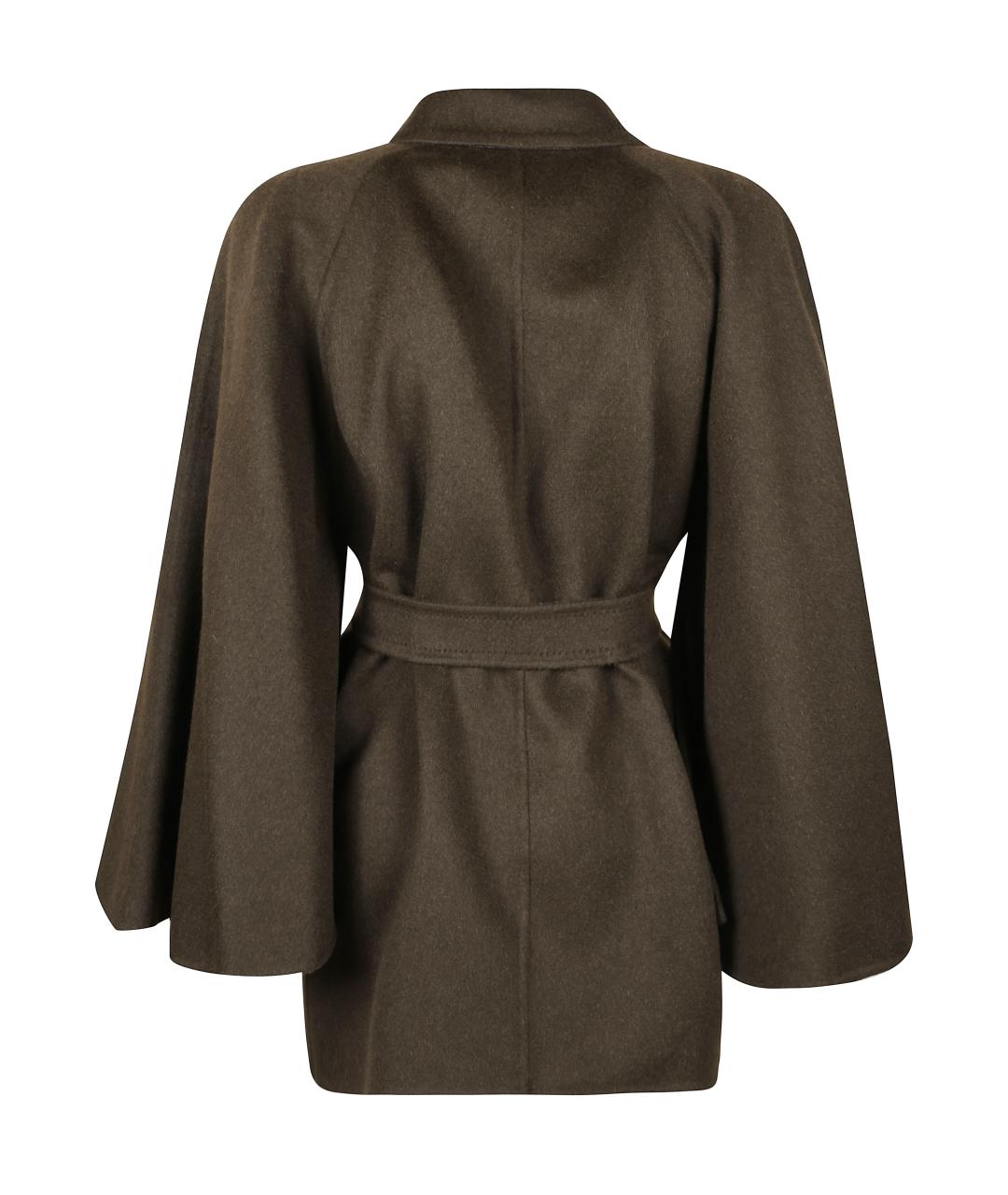 MAX MARA Зеленое пальто, фото 3