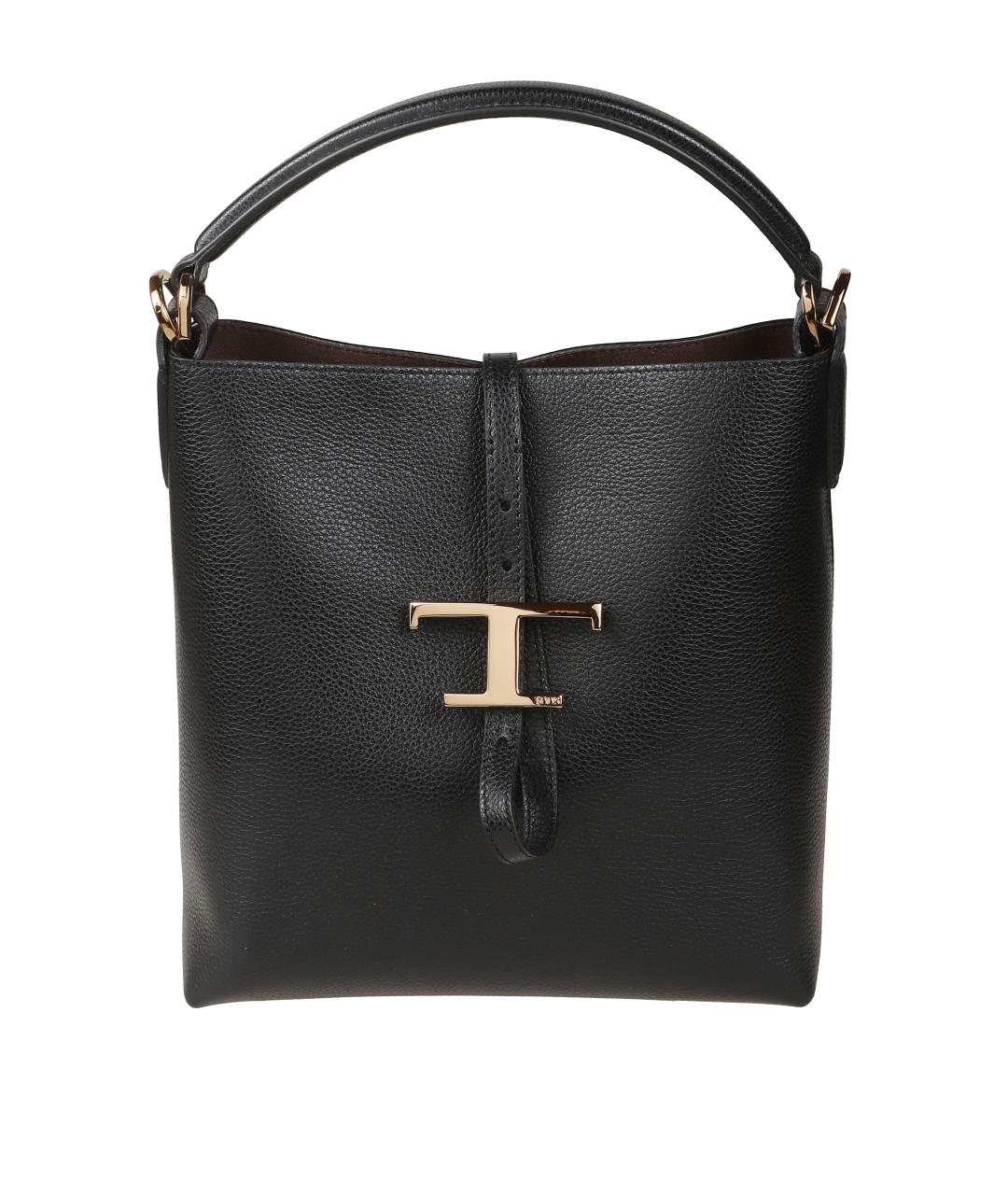 TOD'S Черная сумка тоут, фото 1