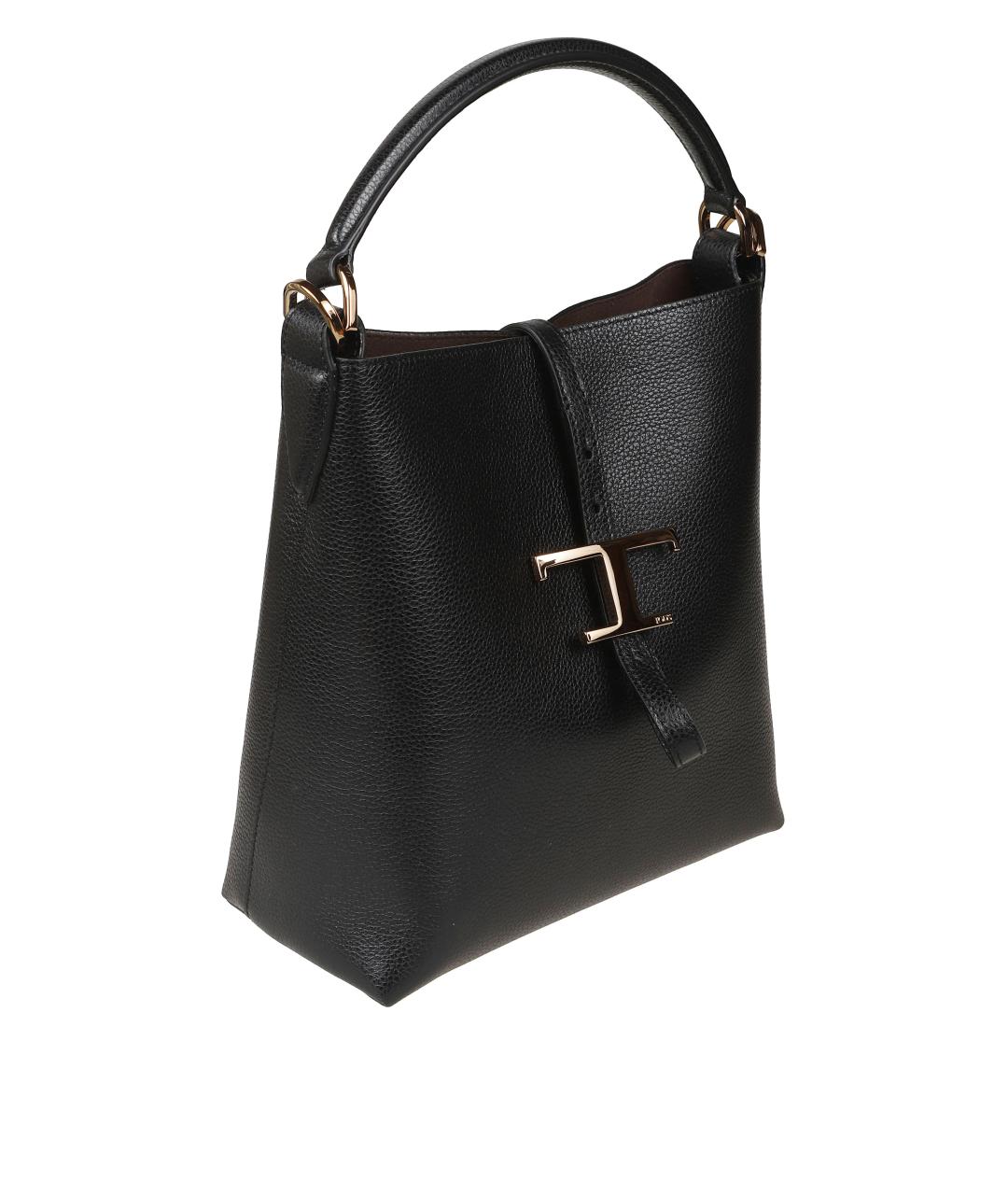 TOD'S Черная сумка тоут, фото 3