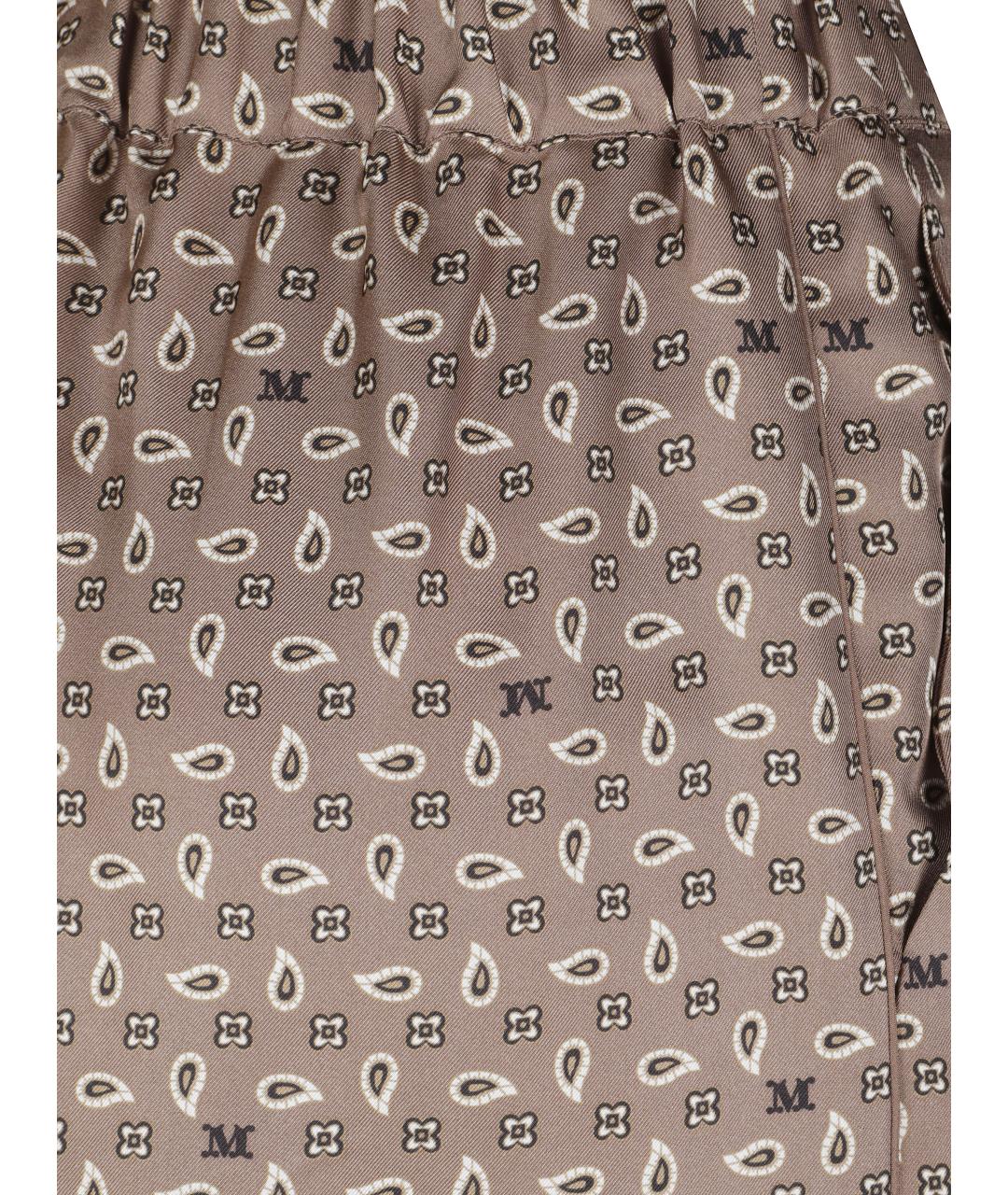 MAX MARA Бежевые прямые брюки, фото 2