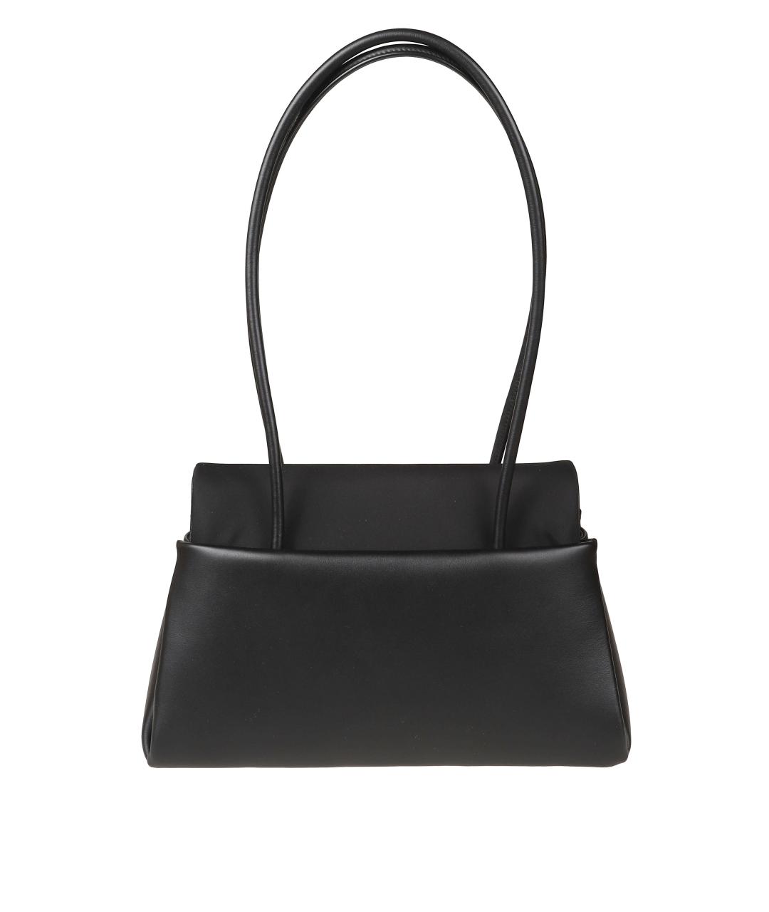 PRADA Черная кожаная сумка тоут, фото 2