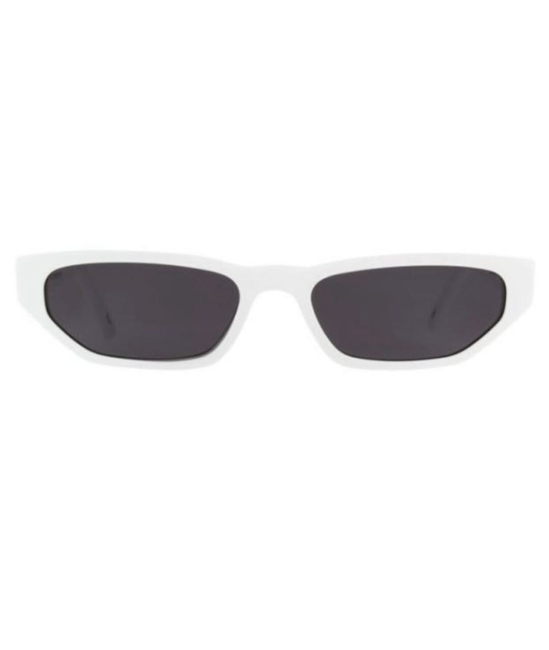 ANDY WOLF EYEWEAR Белые пластиковые солнцезащитные очки, фото 1