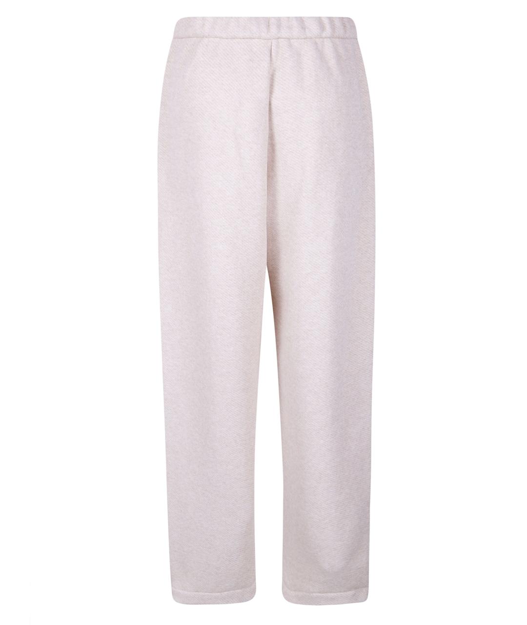 MAX MARA Бежевые прямые брюки, фото 2