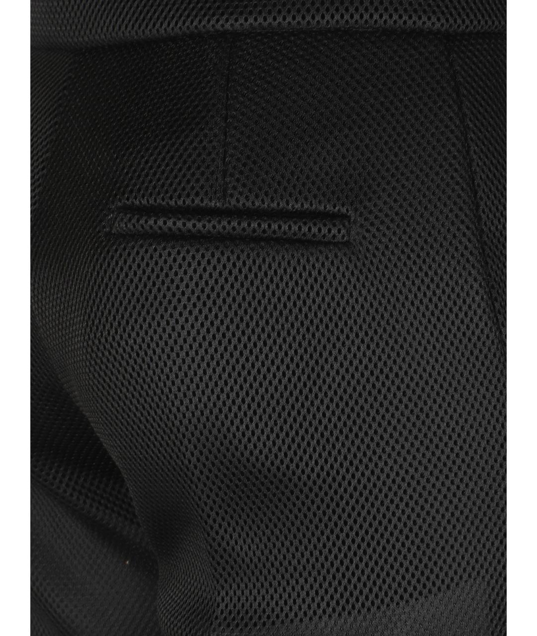 MAX MARA Черные шерстяные прямые брюки, фото 2