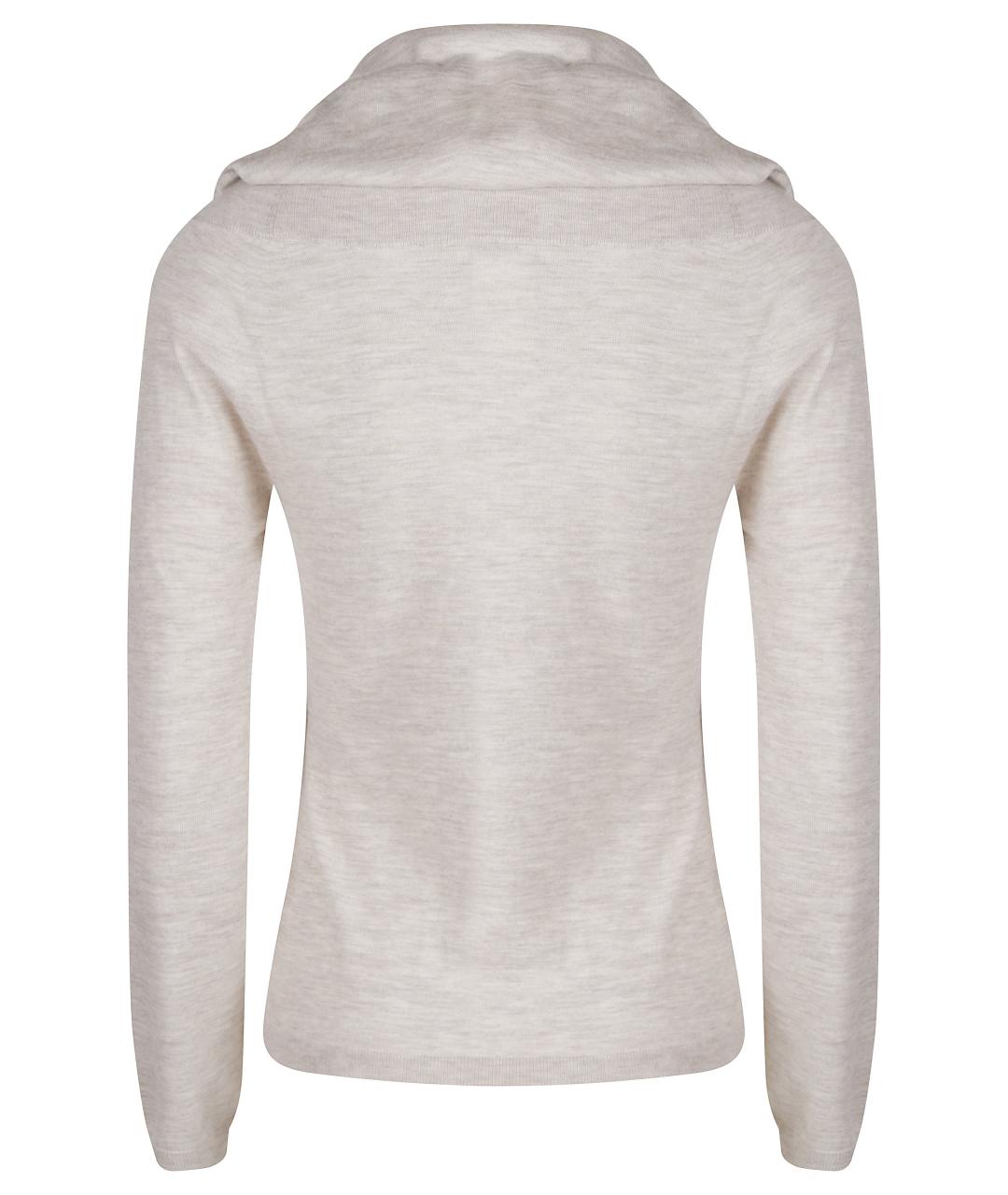 MAX MARA Бежевый джемпер / свитер, фото 3