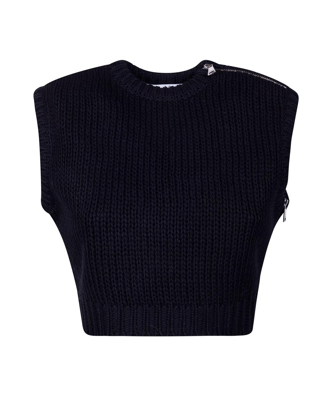 MAX MARA Черная футболка, фото 1