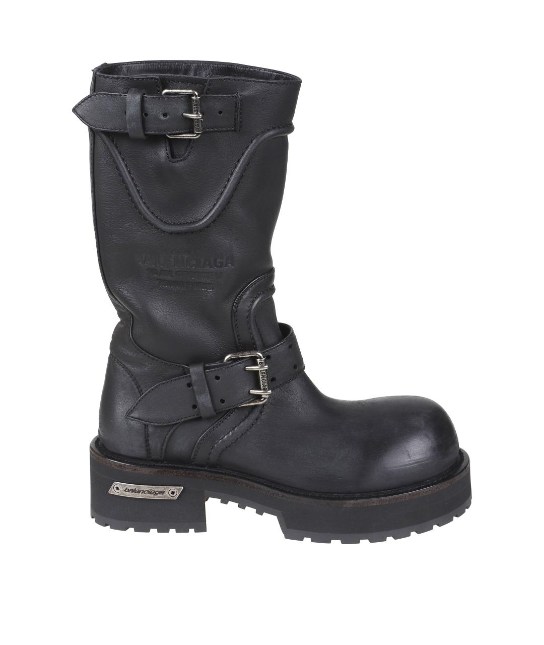 BALENCIAGA Черные сапоги, фото 1