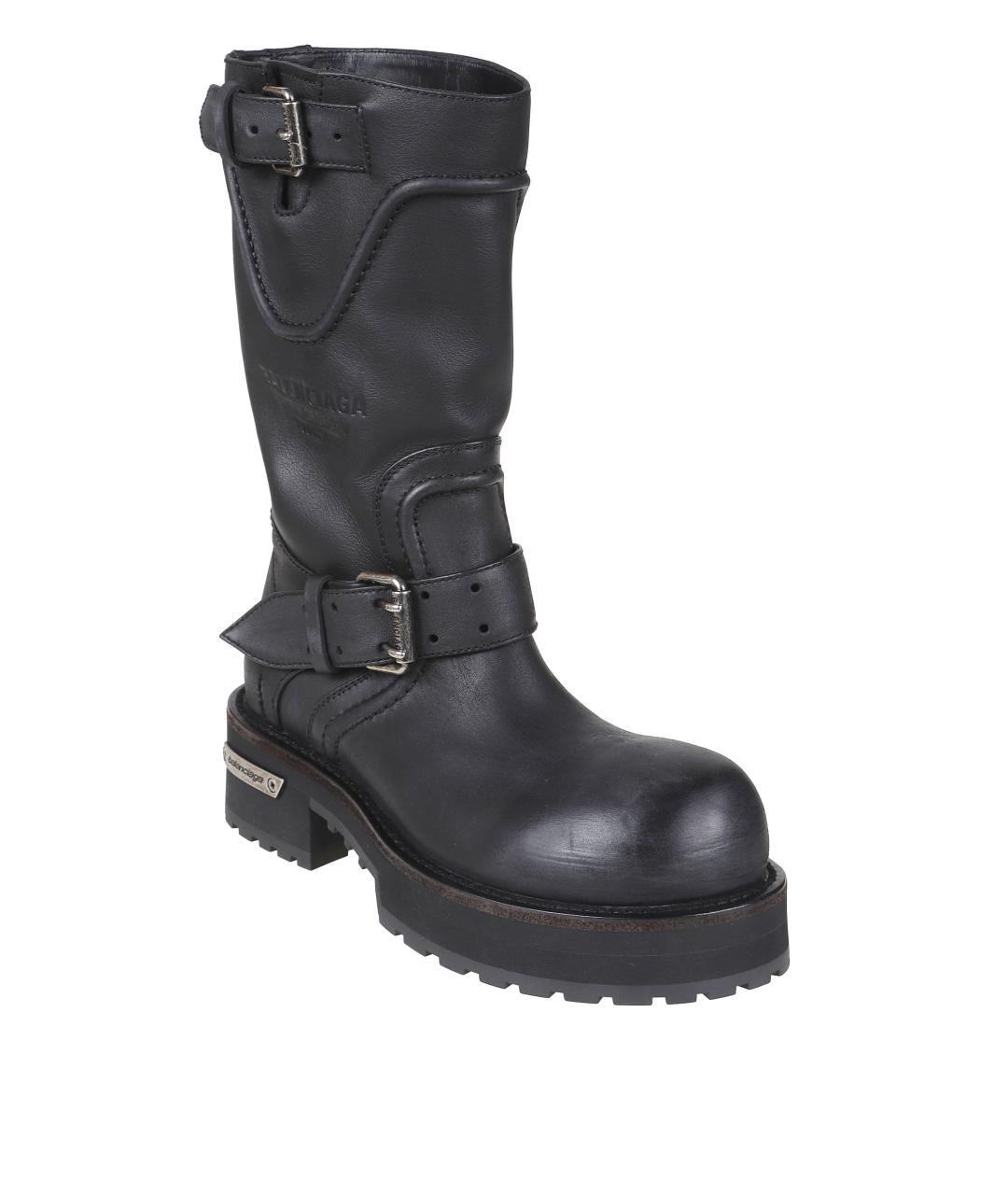 BALENCIAGA Черные сапоги, фото 2