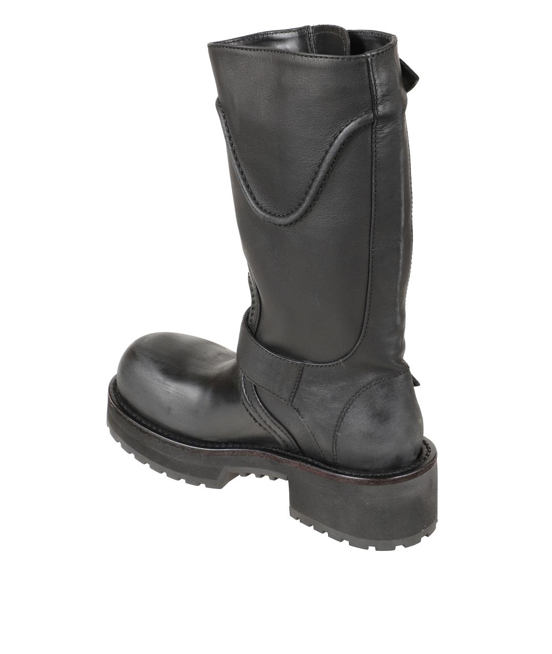 BALENCIAGA Черные сапоги, фото 5