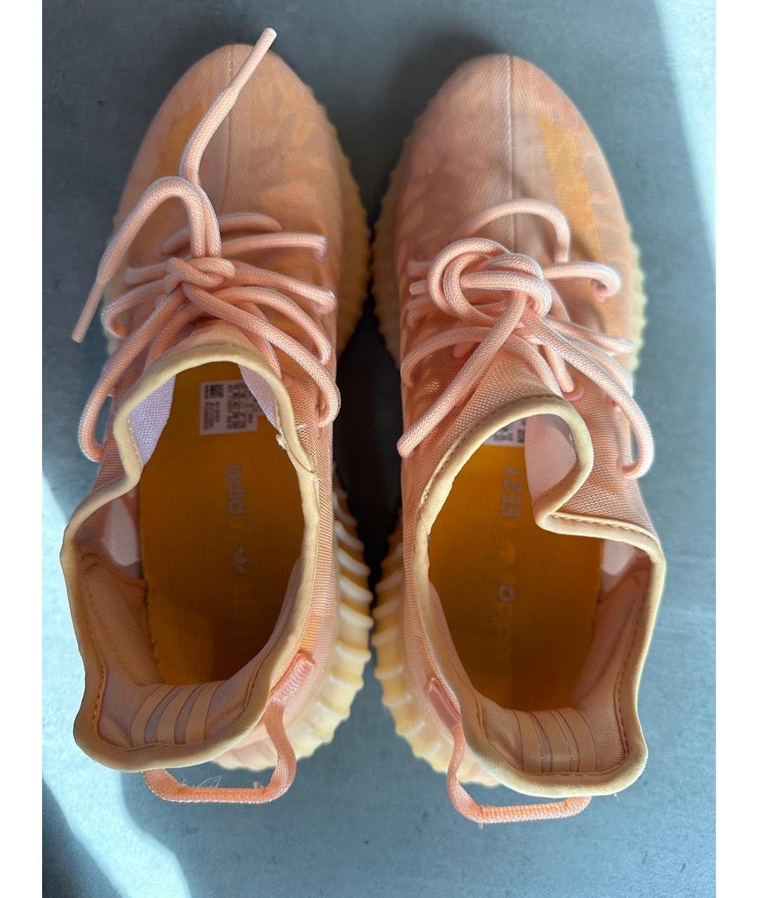 ADIDAS YEEZY Оранжевые низкие кроссовки / кеды, фото 3