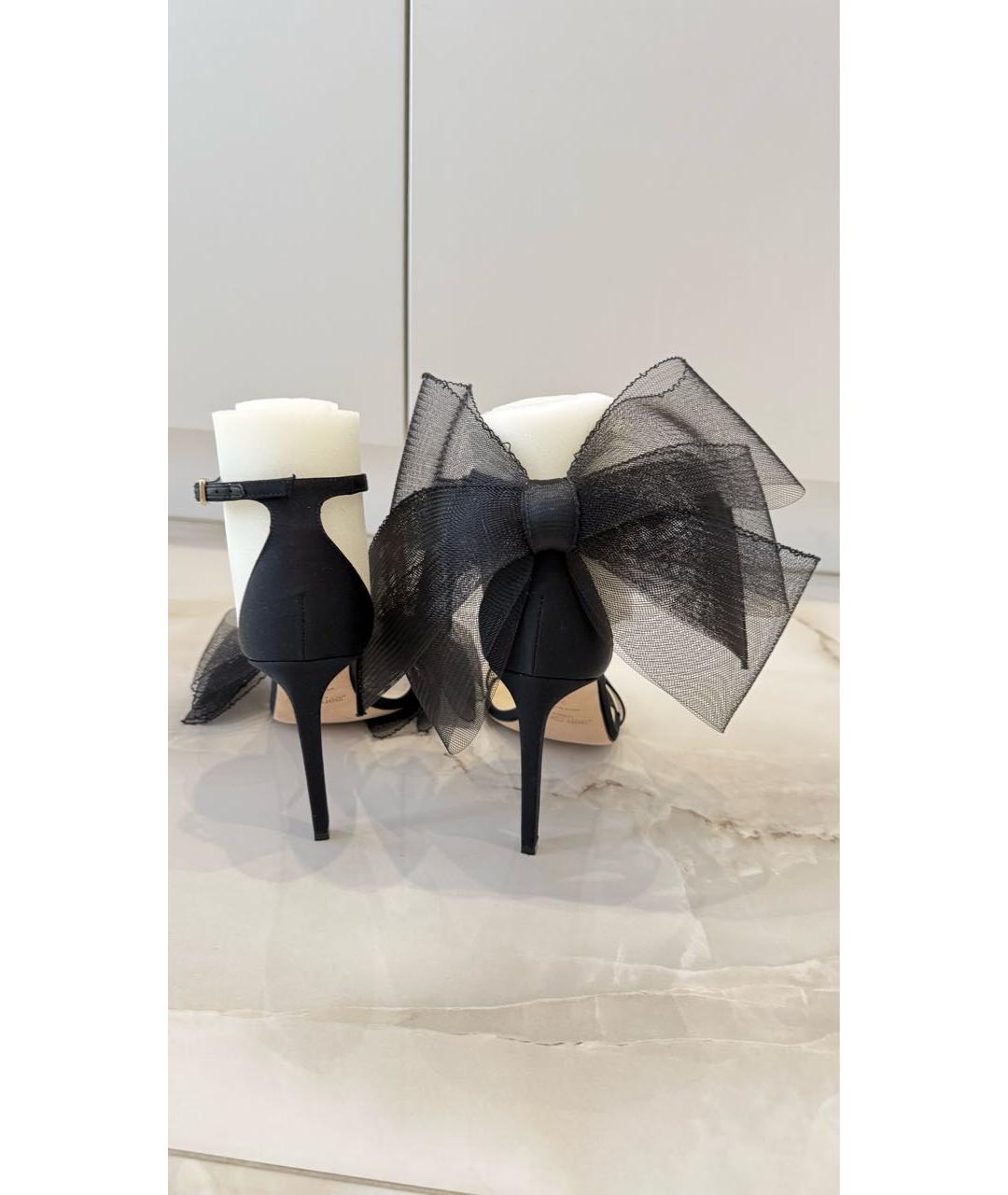 JIMMY CHOO Черные босоножки, фото 4