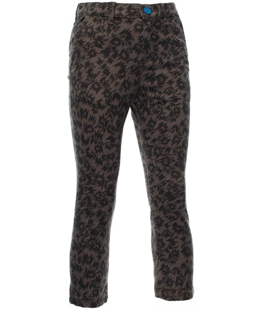 KENZO Хаки хлопковые детские джинсы, фото 1