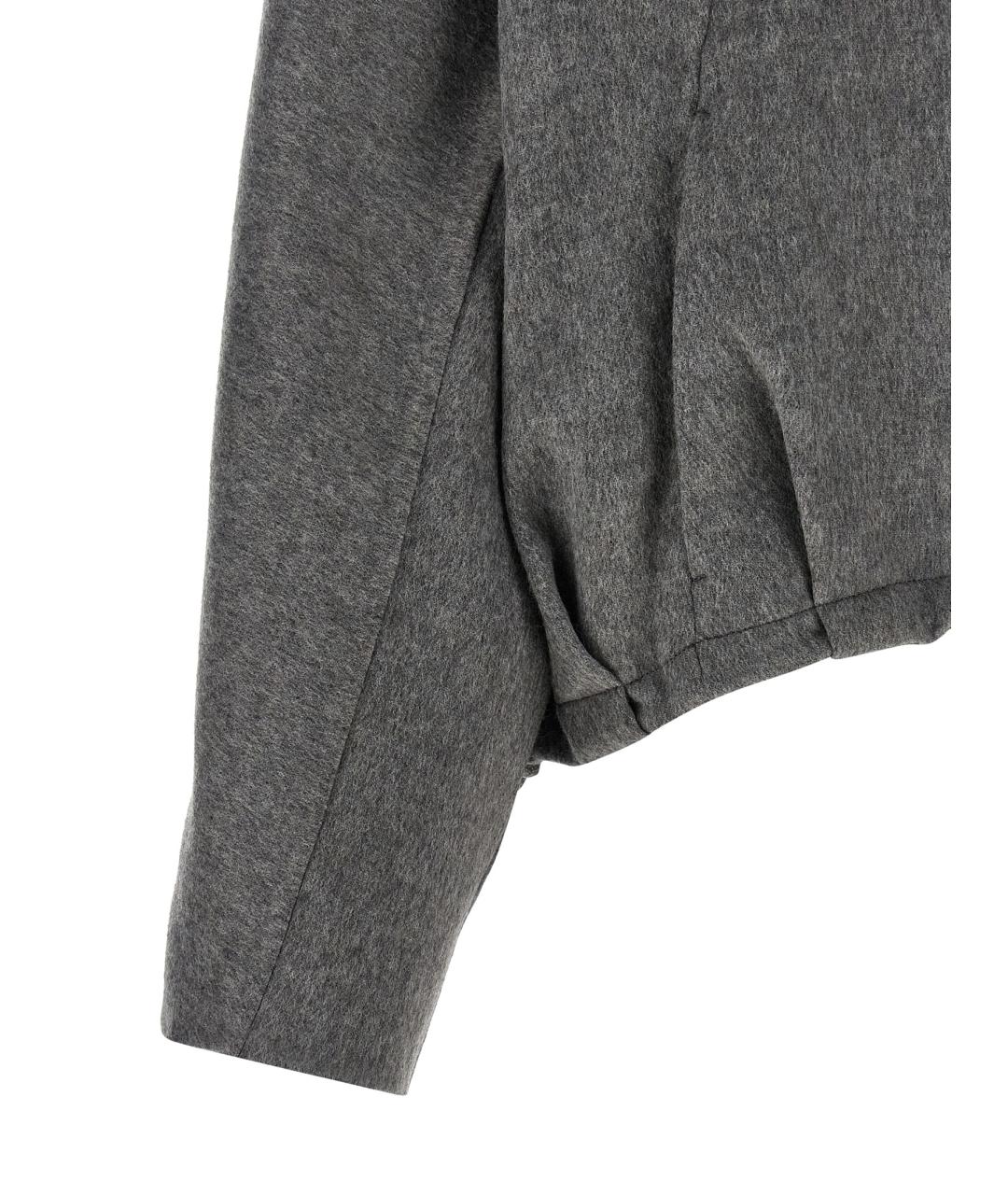 BRUNELLO CUCINELLI Серая шерстяная куртка, фото 4