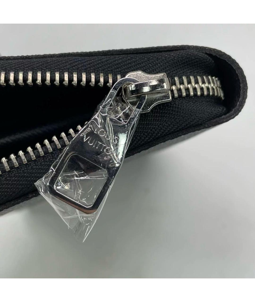 LOUIS VUITTON Черный кошелек, фото 7