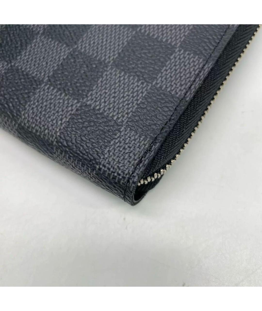 LOUIS VUITTON Черный кошелек, фото 6