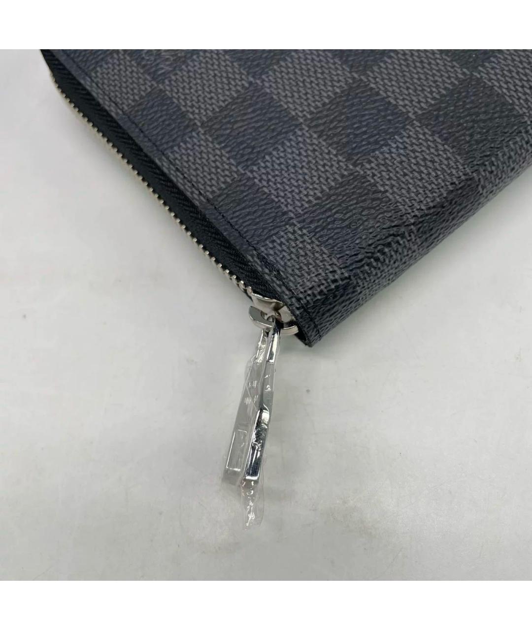LOUIS VUITTON Черный кошелек, фото 5