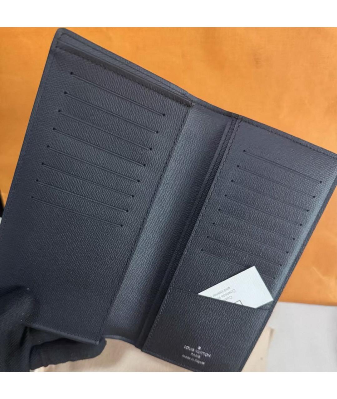 LOUIS VUITTON Черный кошелек, фото 6