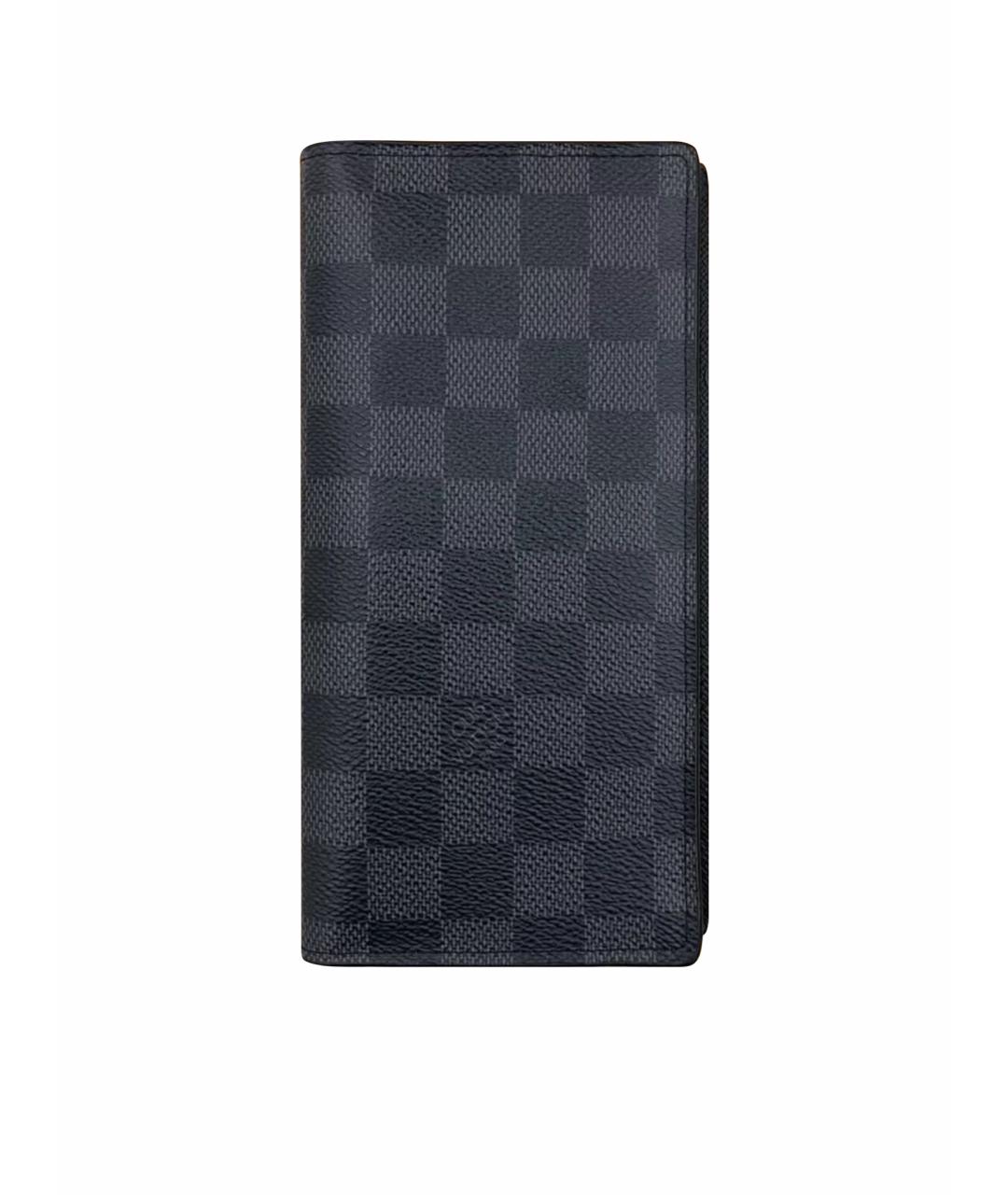 LOUIS VUITTON Черный кошелек, фото 1