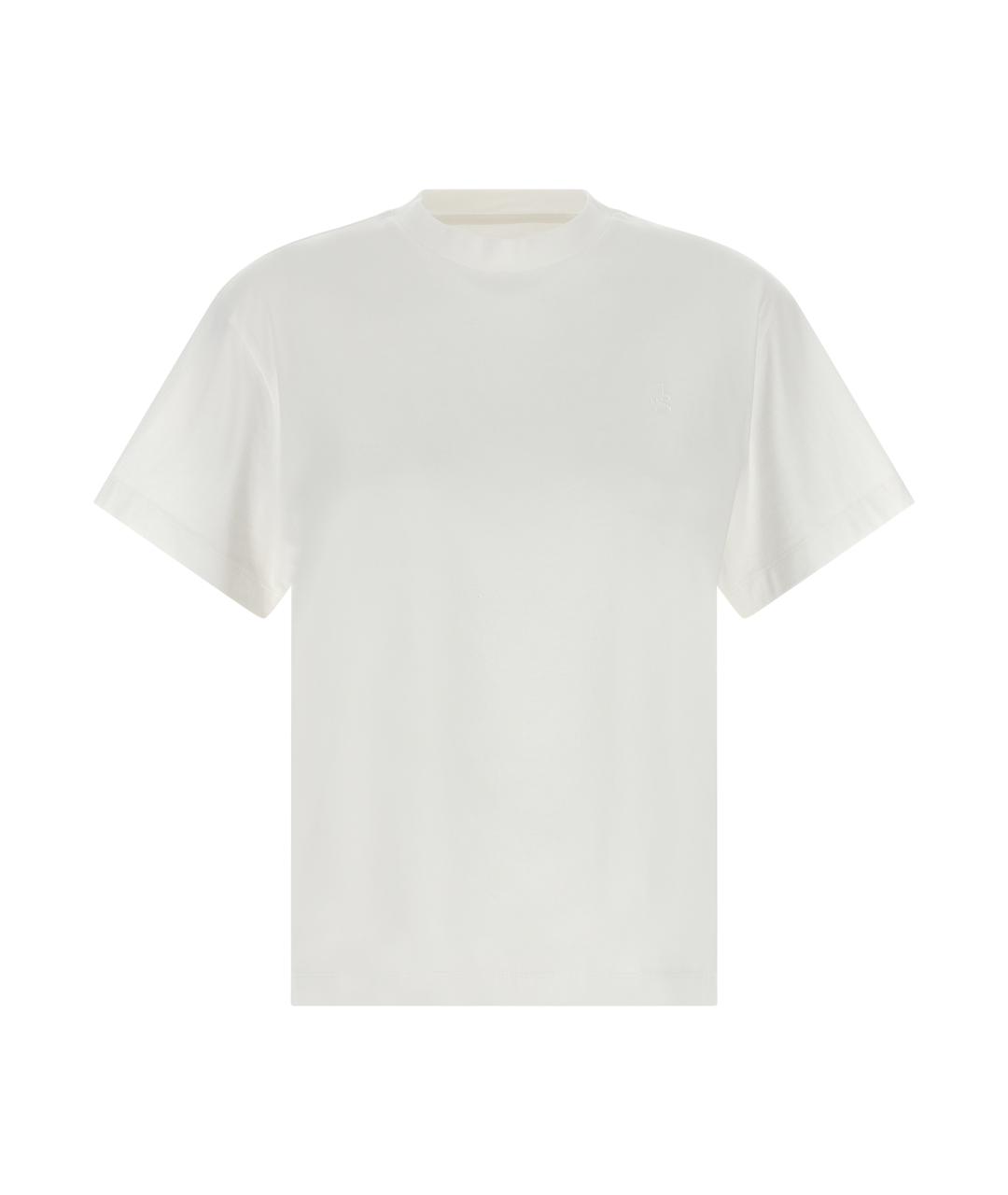 JIL SANDER Мульти хлопковая футболка, фото 5