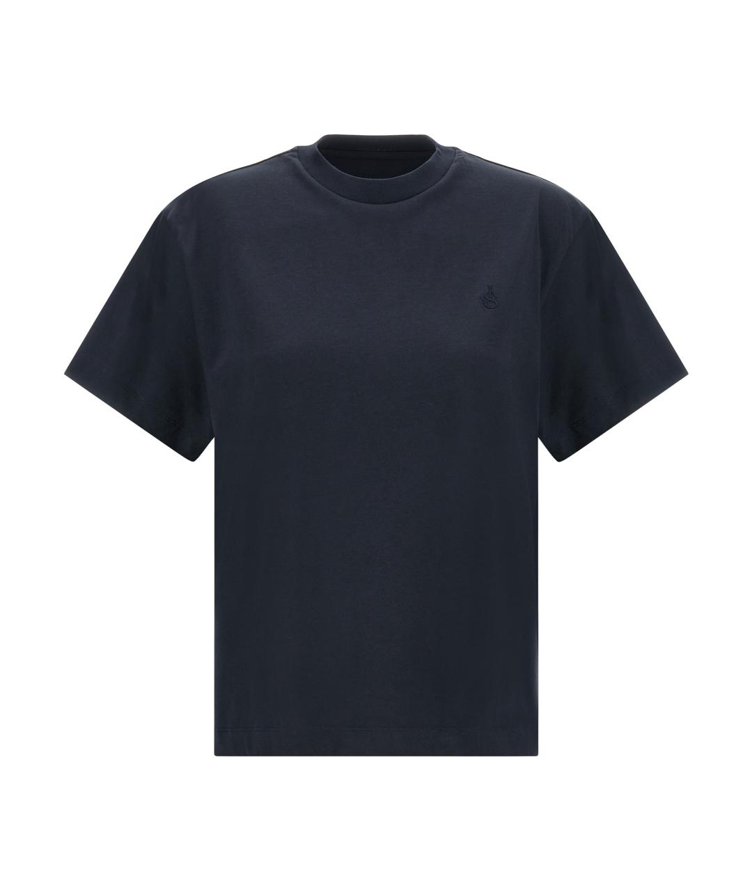 JIL SANDER Мульти хлопковая футболка, фото 2