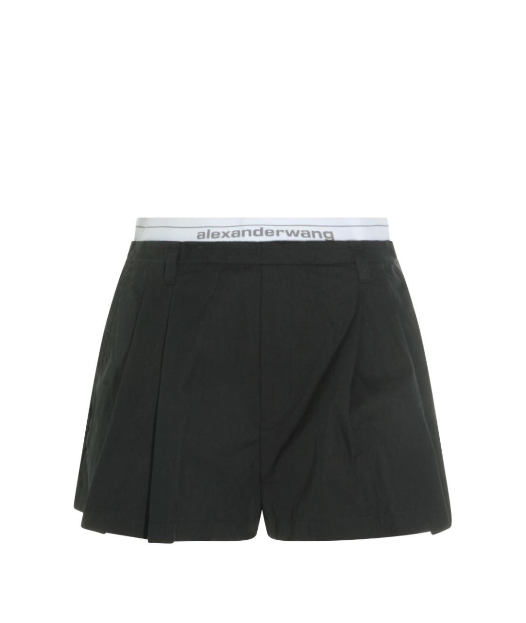ALEXANDER WANG Черные хлопковые шорты, фото 1