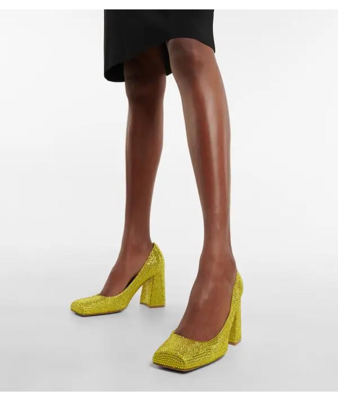 BOTTEGA VENETA Зеленые туфли, фото 4