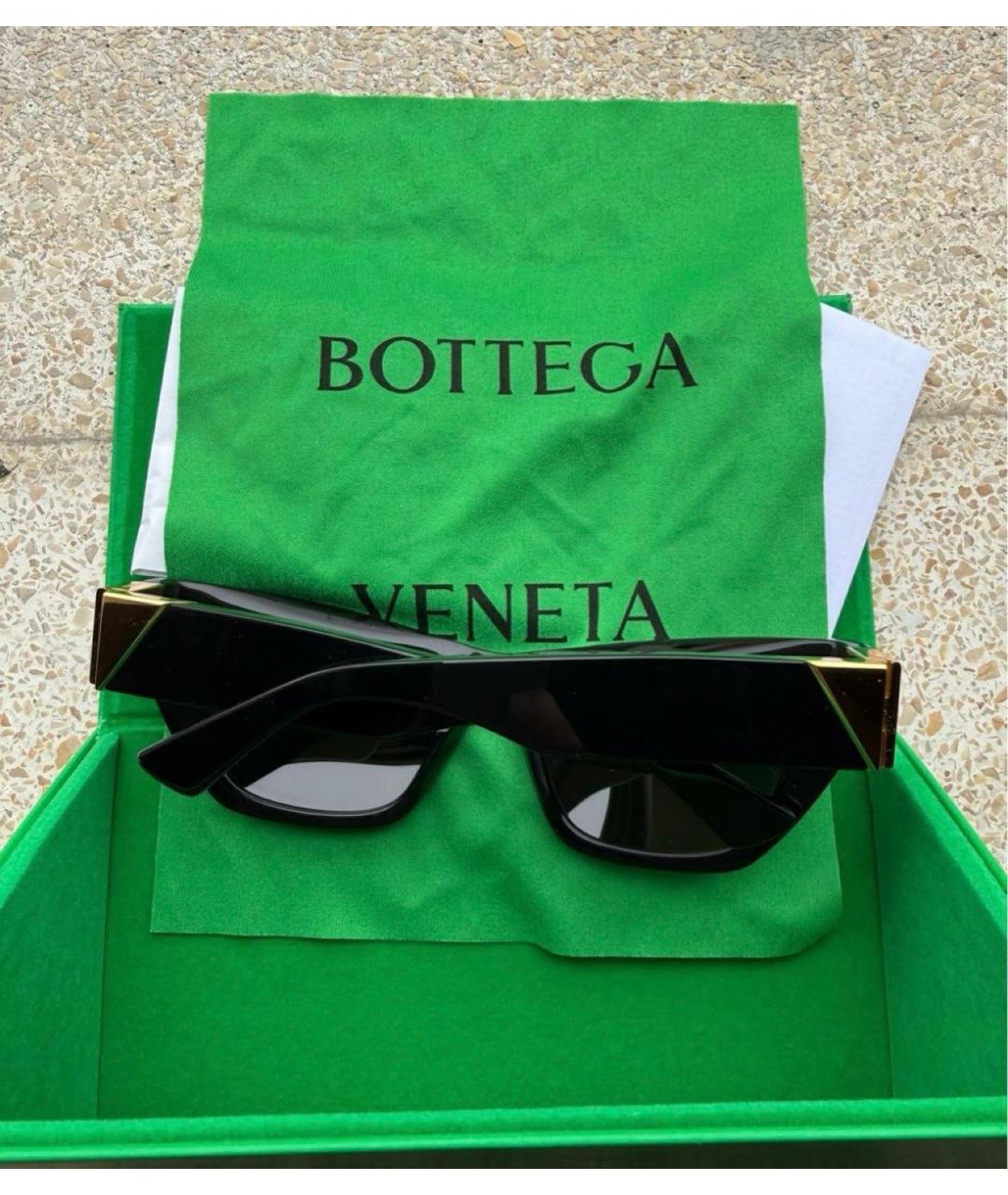 BOTTEGA VENETA Черные солнцезащитные очки, фото 5