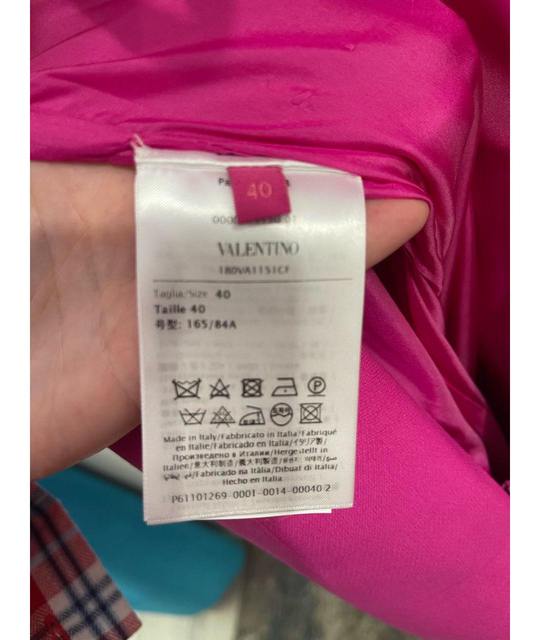VALENTINO Розовое коктейльное платье, фото 6