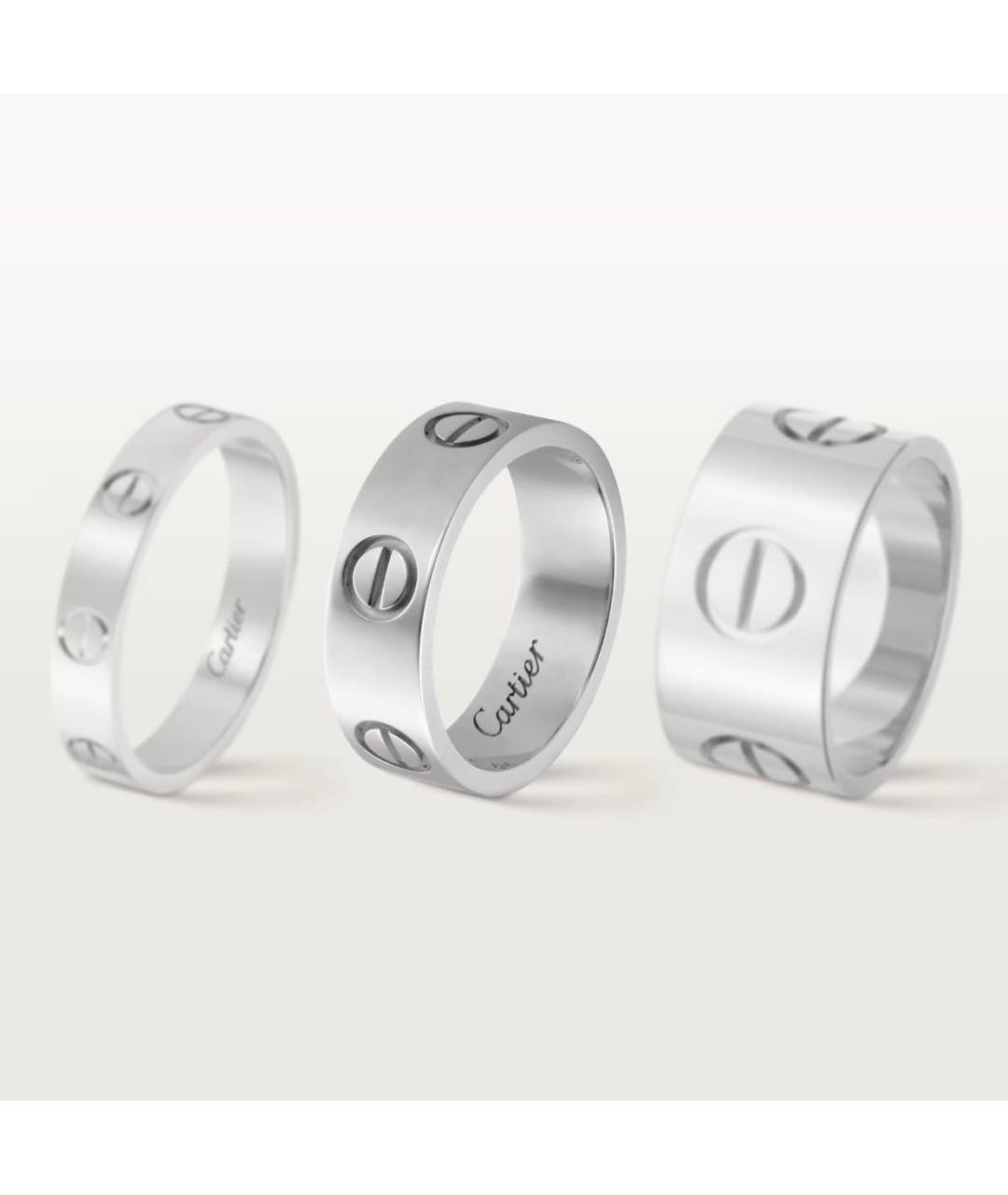 CARTIER Кольцо из белого золота, фото 3