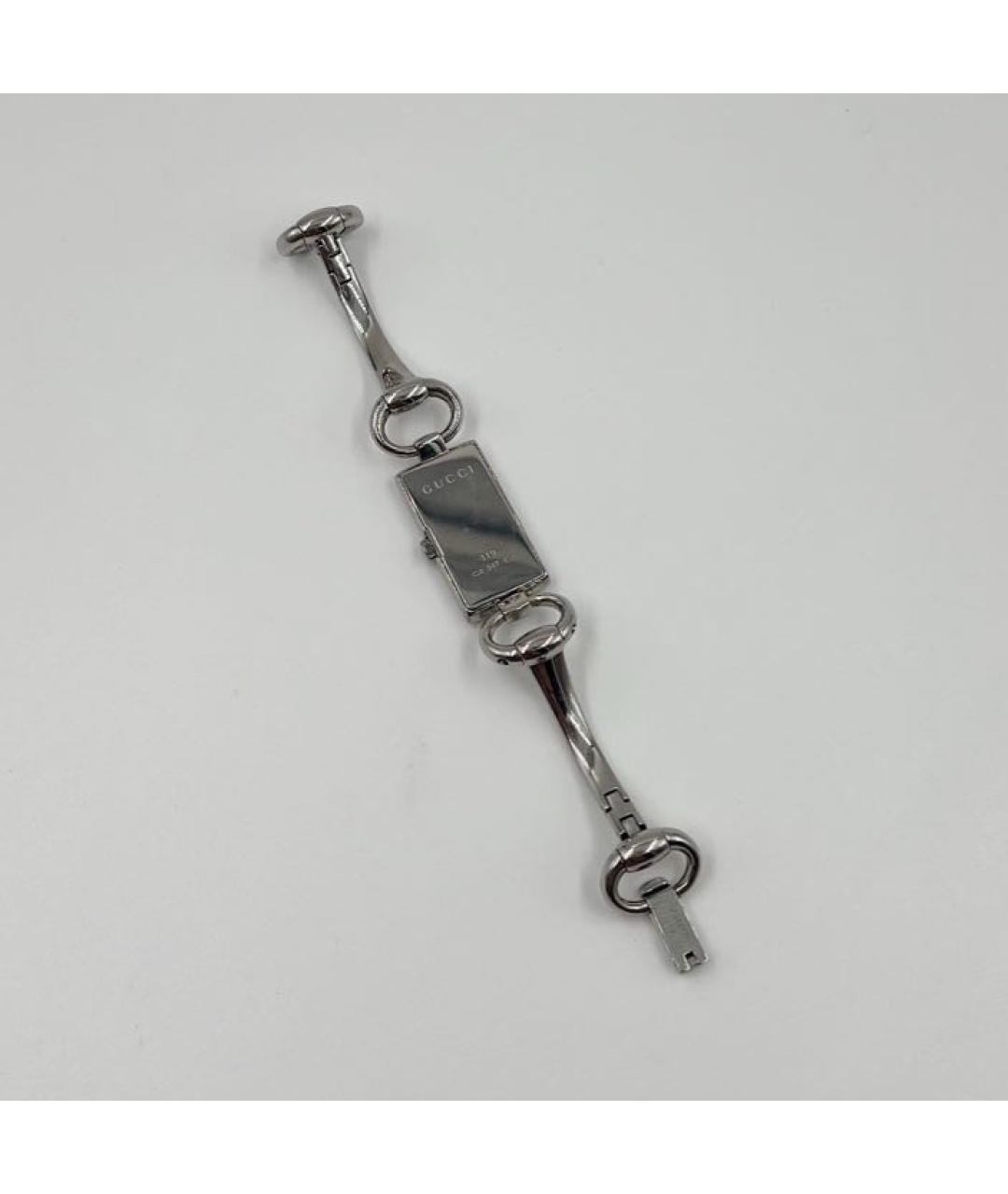 GUCCI Серебряные часы, фото 3