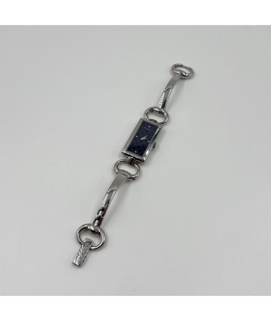 GUCCI Серебряные часы, фото 9