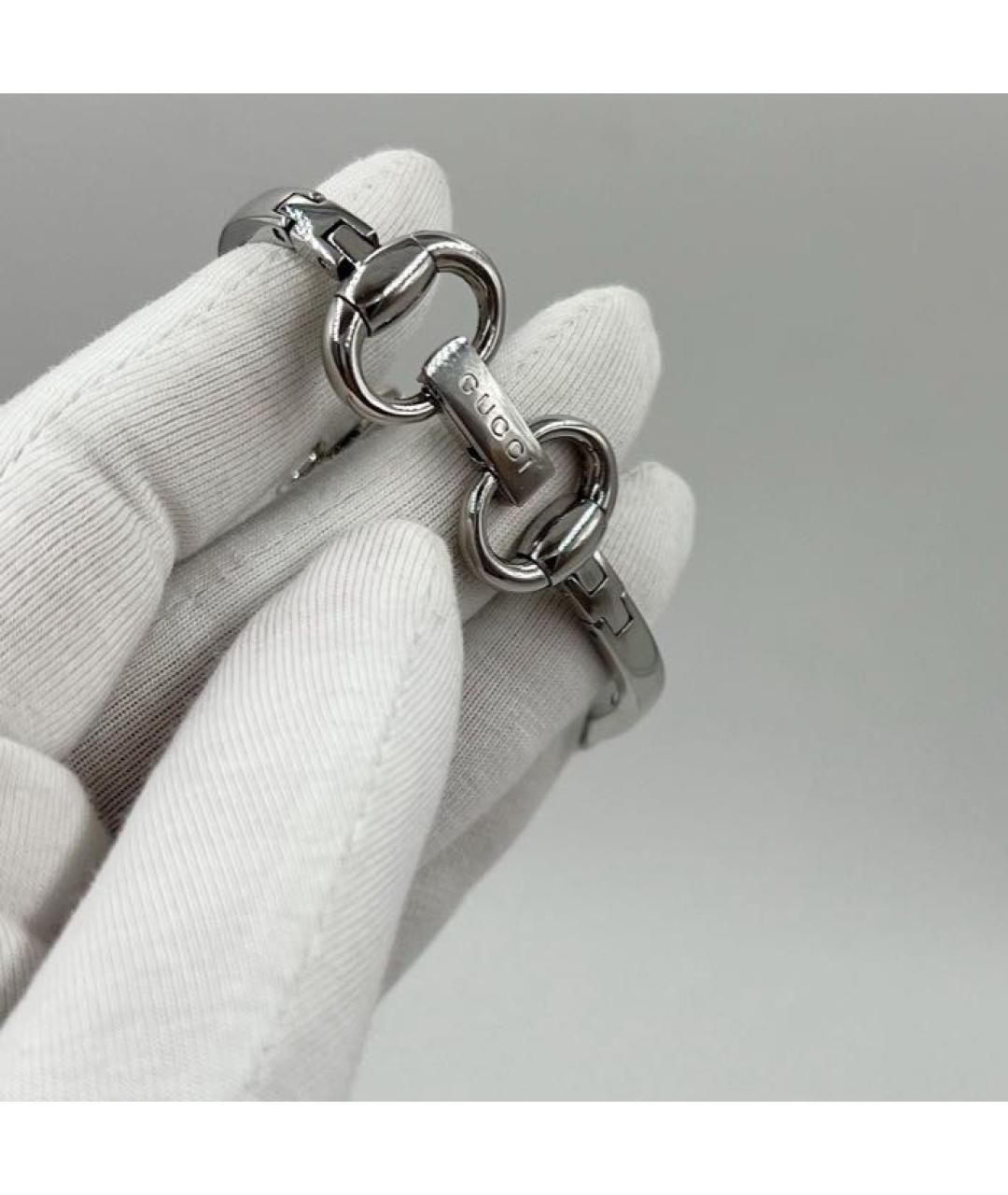 GUCCI Серебряные часы, фото 6