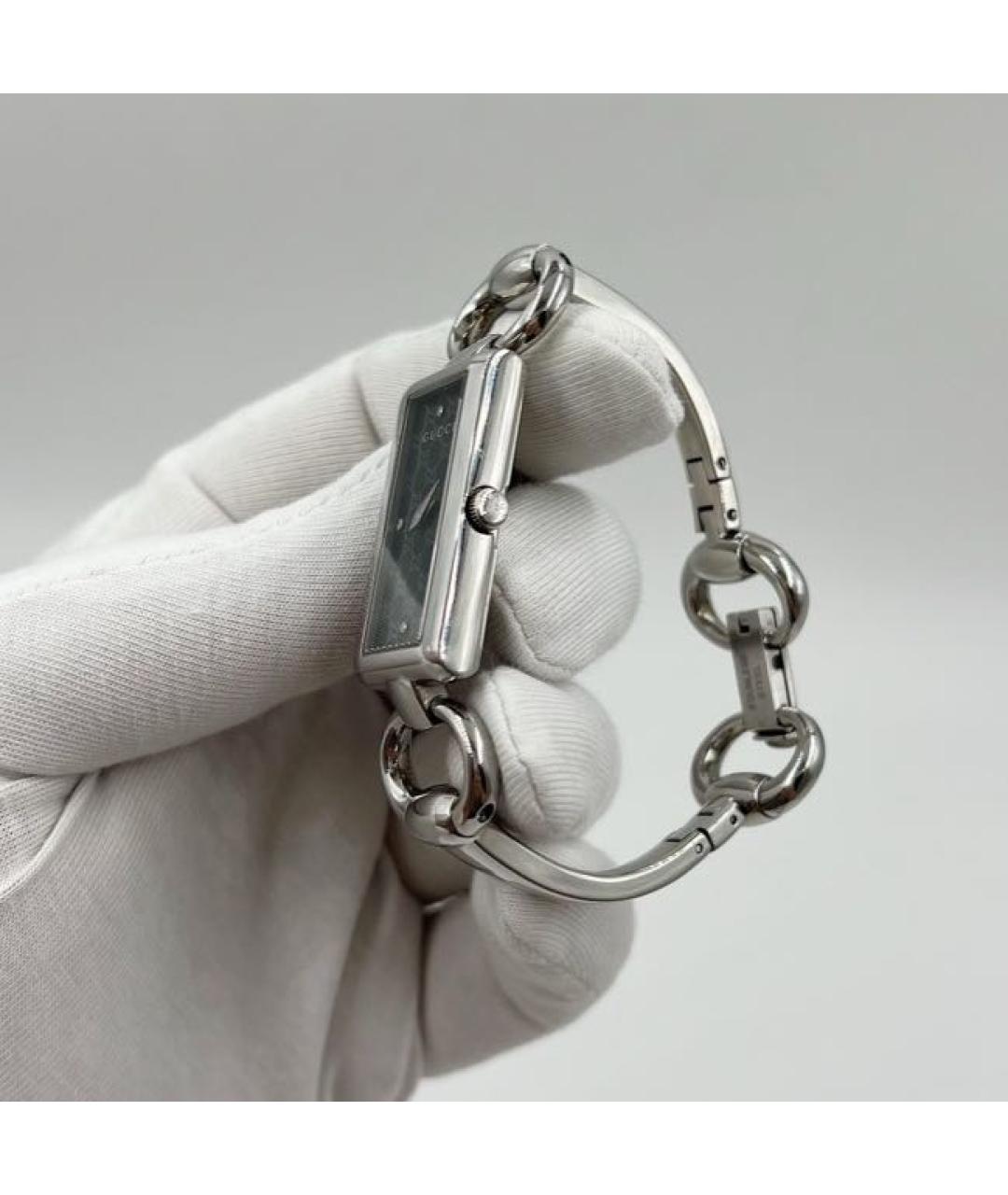 GUCCI Серебряные часы, фото 5