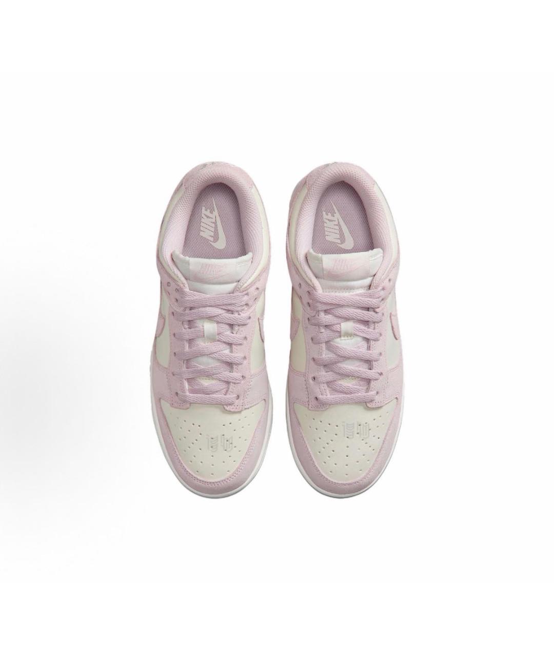 NIKE Розовые замшевые кеды, фото 3