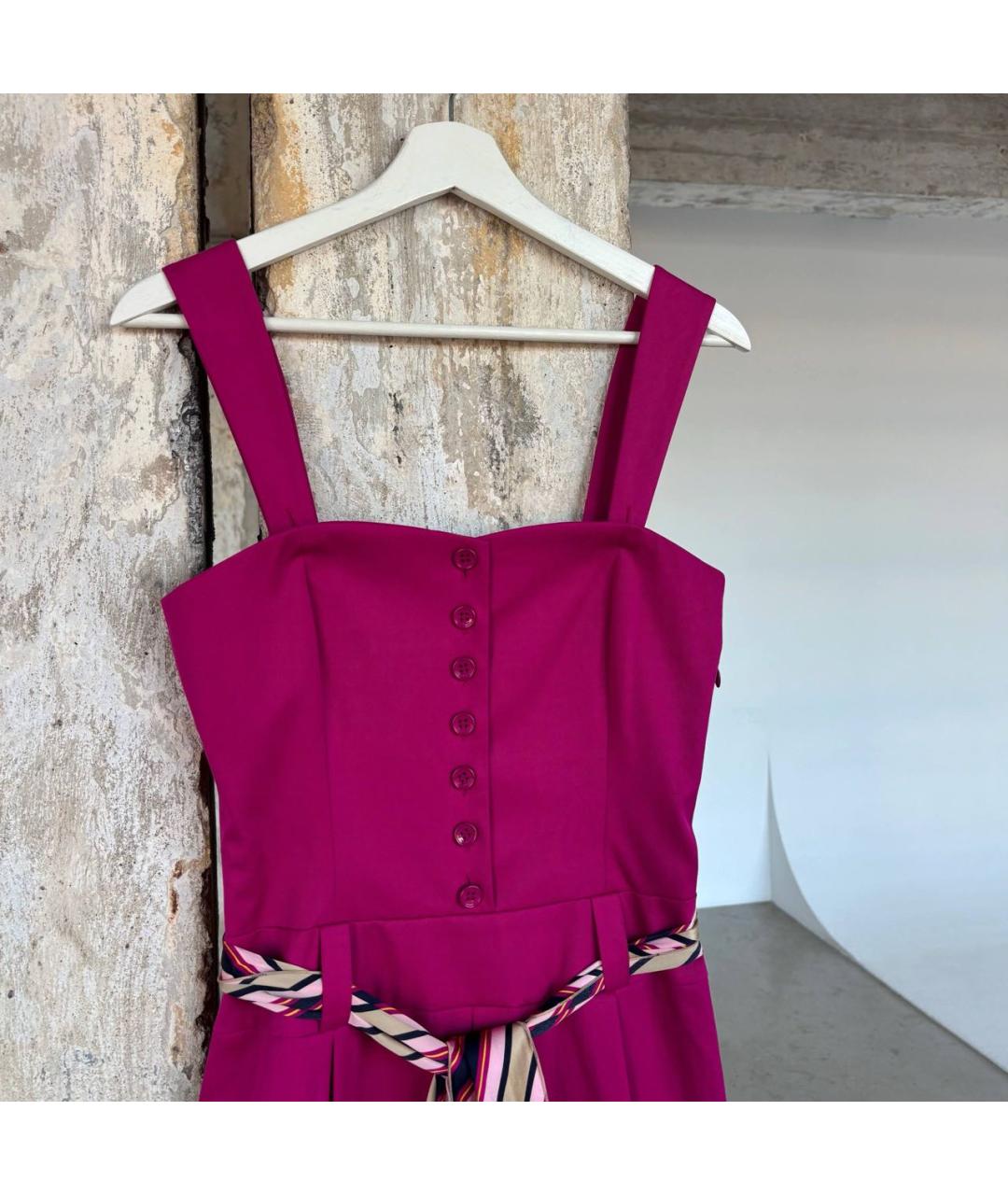 ESCADA Фиолетовый хлопковый сарафан, фото 6