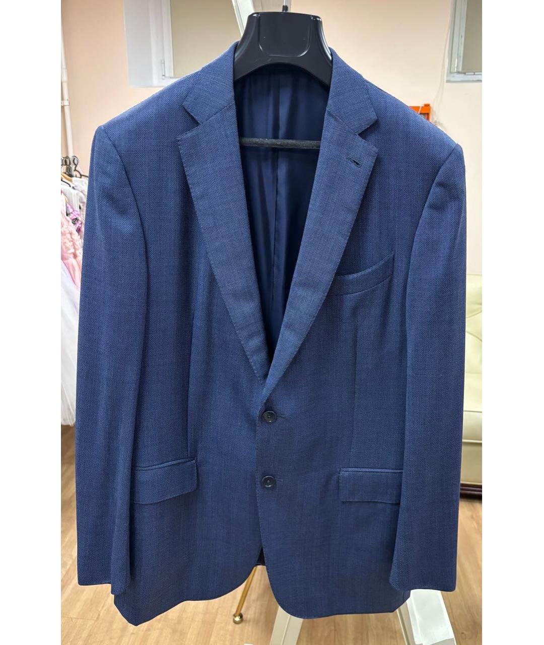 ERMENEGILDO ZEGNA XXX Синий пиджак, фото 5