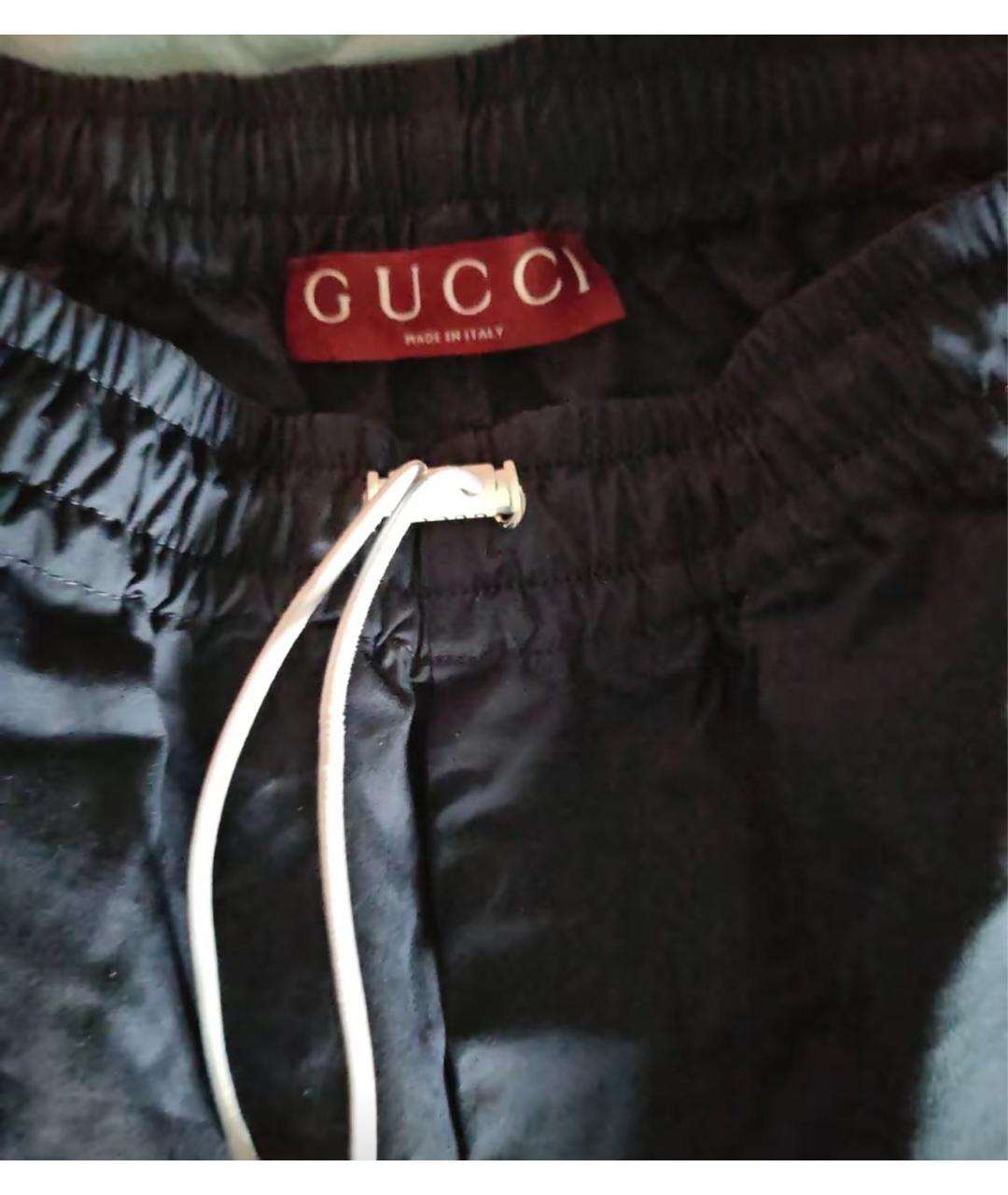 GUCCI Темно-синие шорты, фото 5