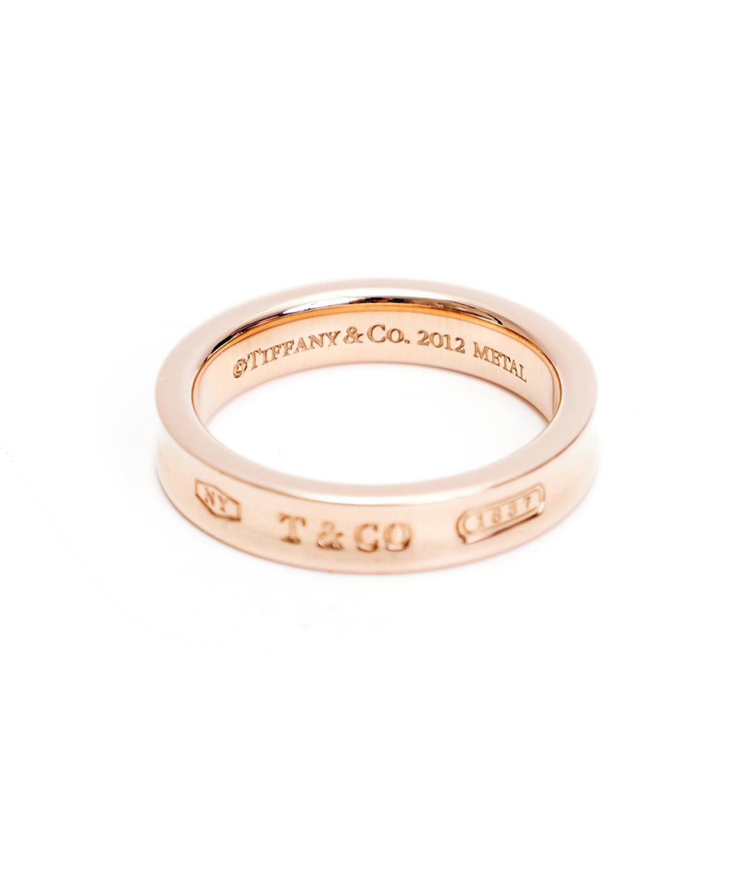 TIFFANY&CO Золотое металлическое кольцо, фото 2