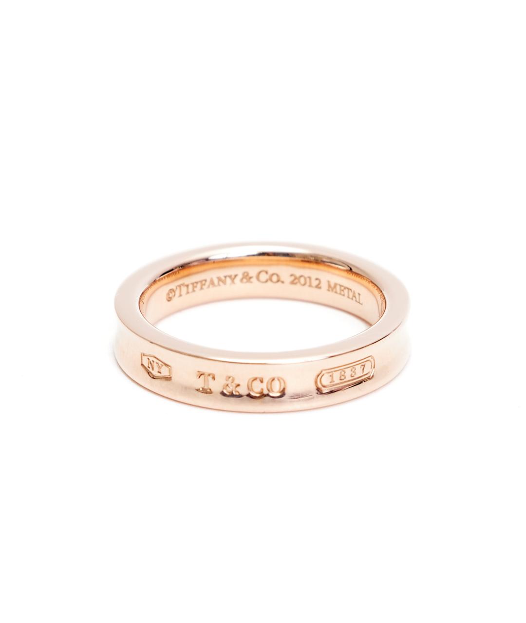 TIFFANY&CO Золотое металлическое кольцо, фото 3