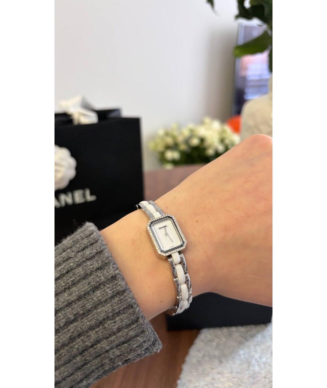 CHANEL Белые часы, фото 5