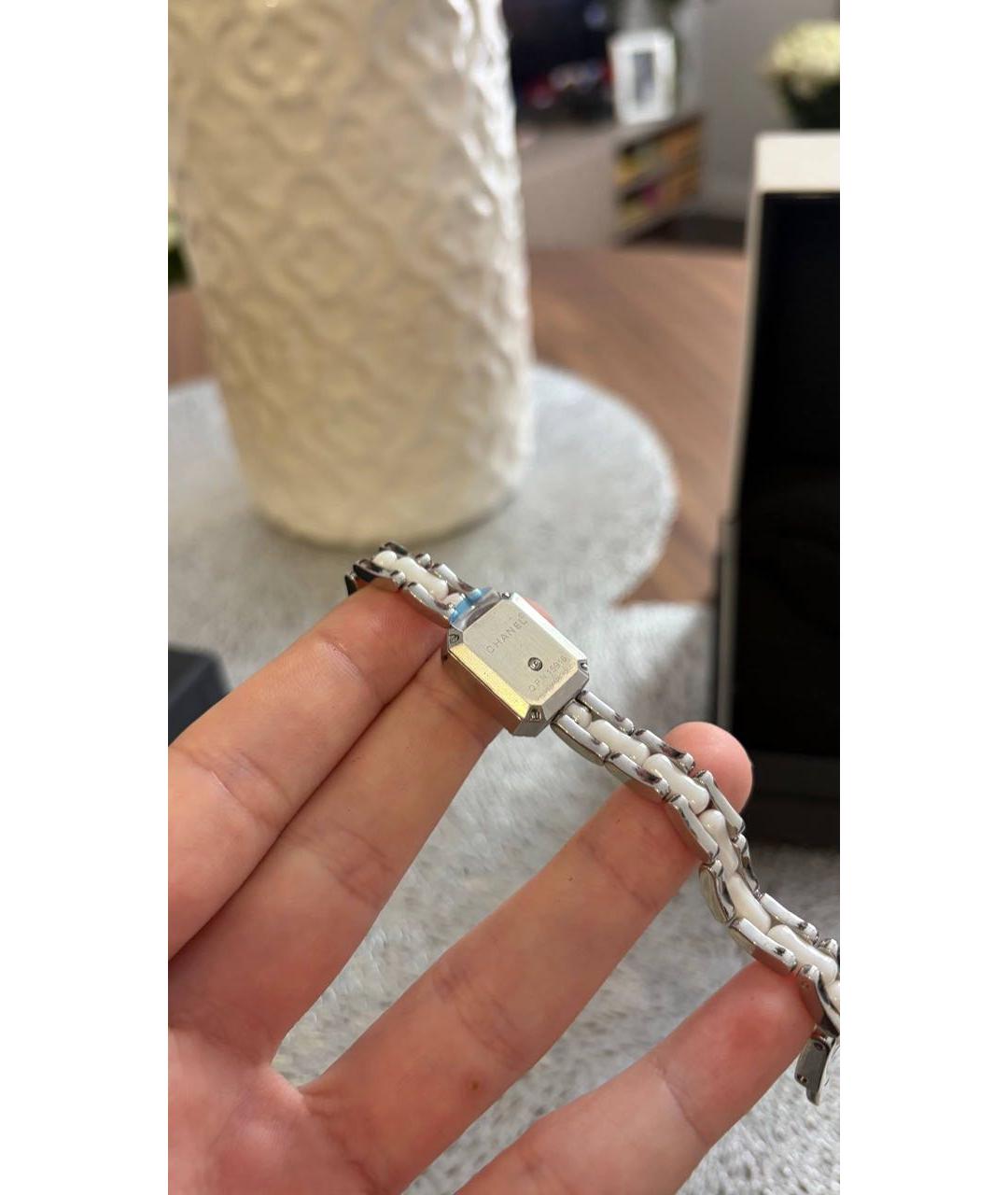 CHANEL Белые часы, фото 3