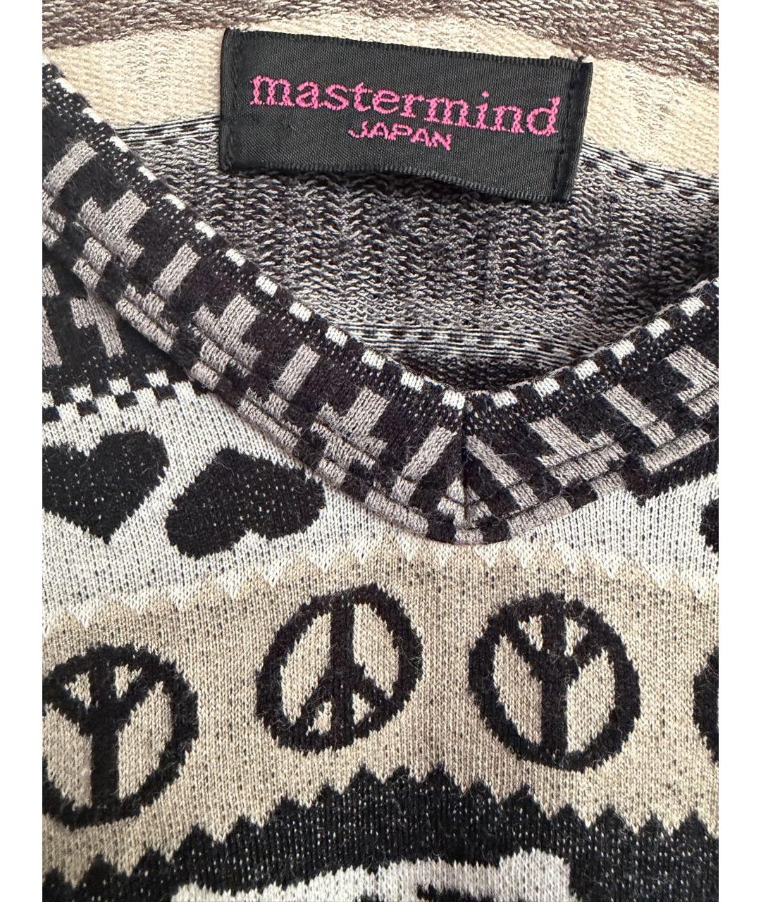 MASTERMIND JAPAN Бежевое хлопковое платье, фото 6