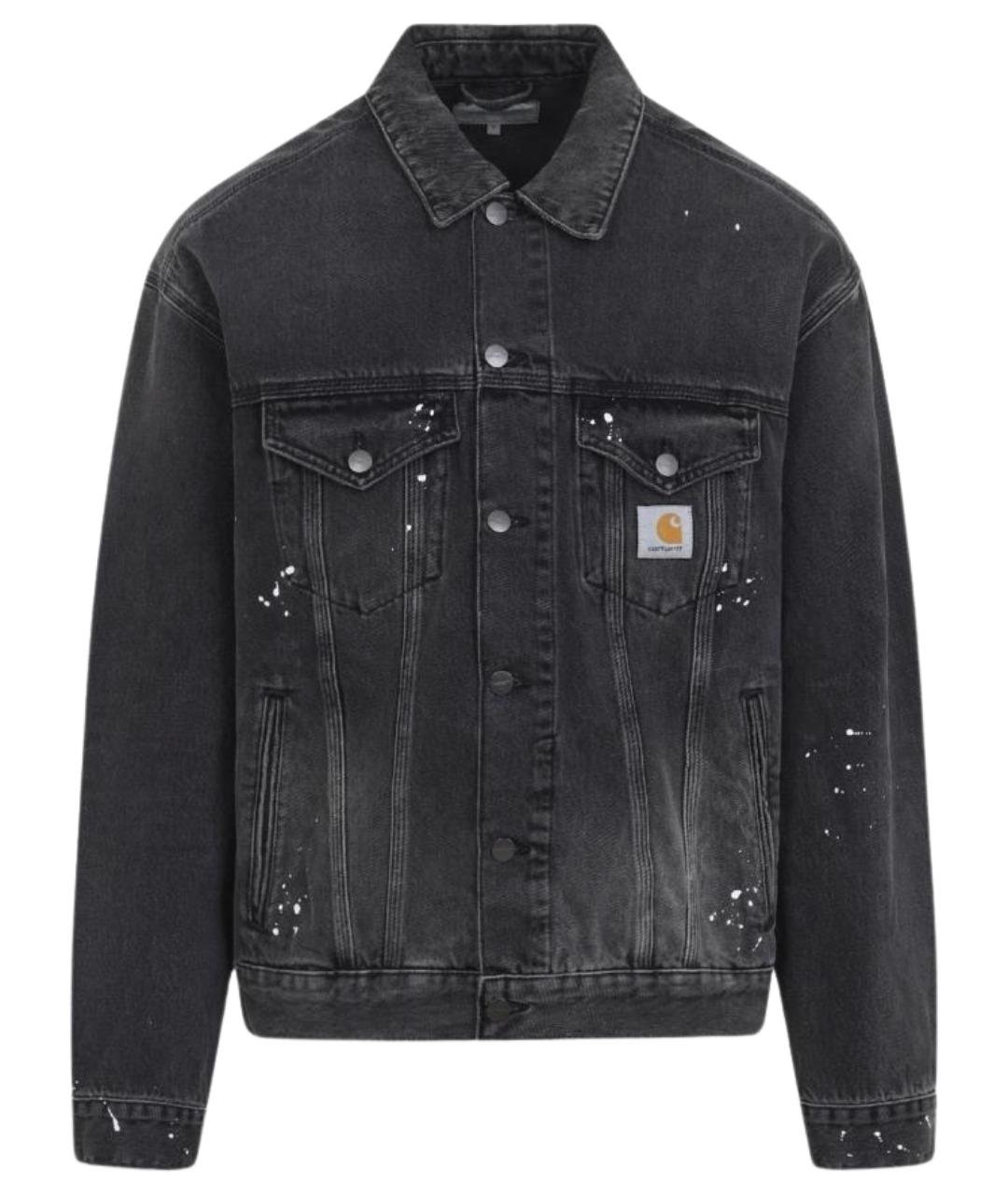 CARHARTT WIP Черная хлопковая куртка, фото 1
