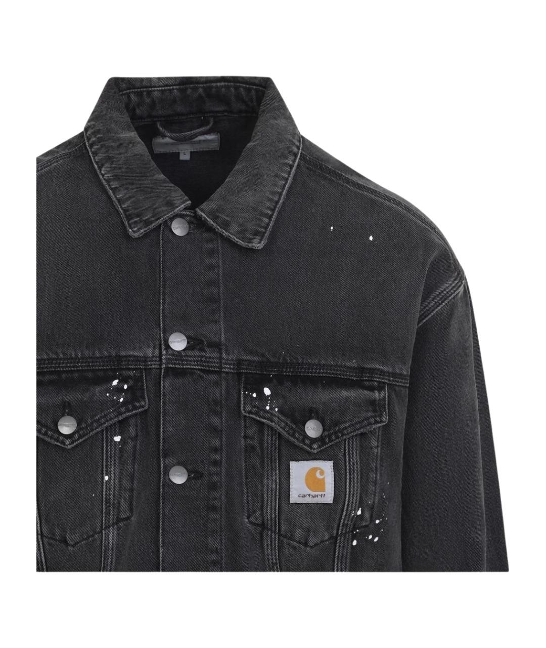 CARHARTT WIP Черная хлопковая куртка, фото 3