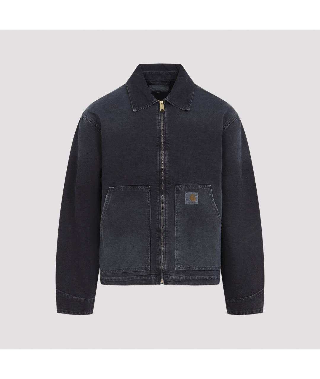 CARHARTT WIP Черная хлопковая куртка, фото 3